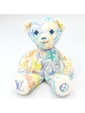 Louis Vuitton Deux Bears Gi0502 Plush Bear Cotton Etc Multicolor